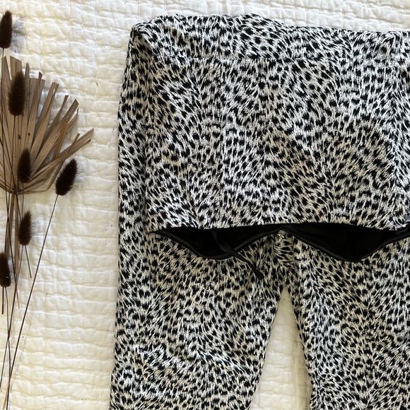 Women’s Michael by Michael Kors Strapless Pants Jumpsuit Sz 10 - Picture 9 of 15